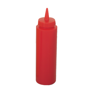 Browne Foodservice Squeeze Dispenser 8oz Red 1100 (Pack of 6)