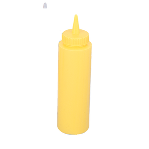 Browne Foodservice Squeeze Dispenser 8oz Yellow 1101 (Pack of 6)