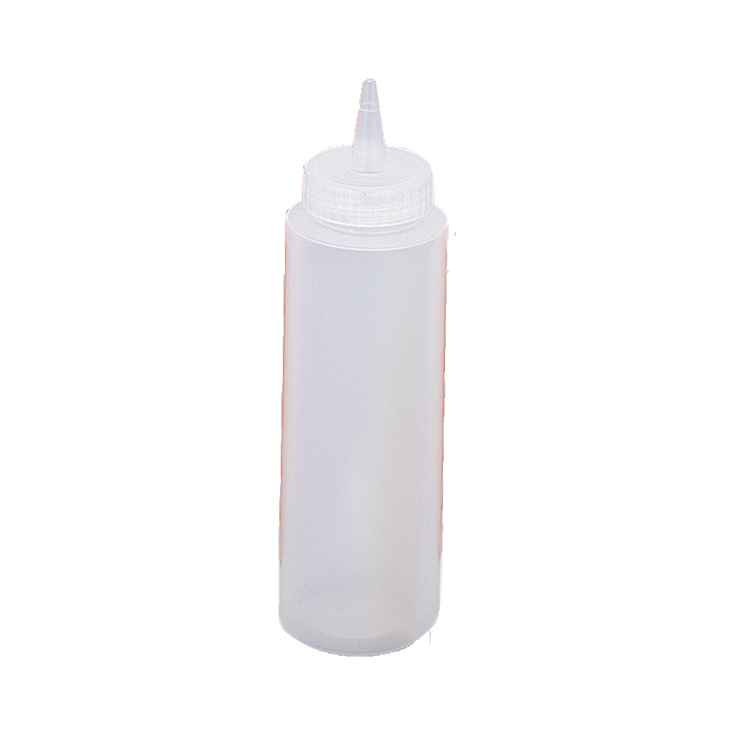 Browne Foodservice Squeeze Dispenser 8oz Clear 1102 (Pack of 6)