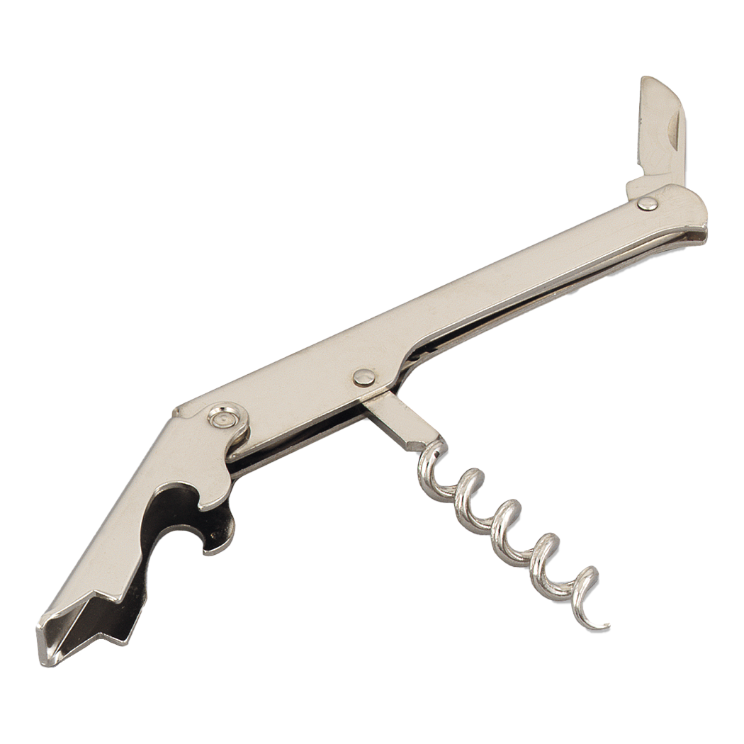 Browne Foodservice Corkscrew Standard Waiter Nickel Plated 1147K (Pack of 4)