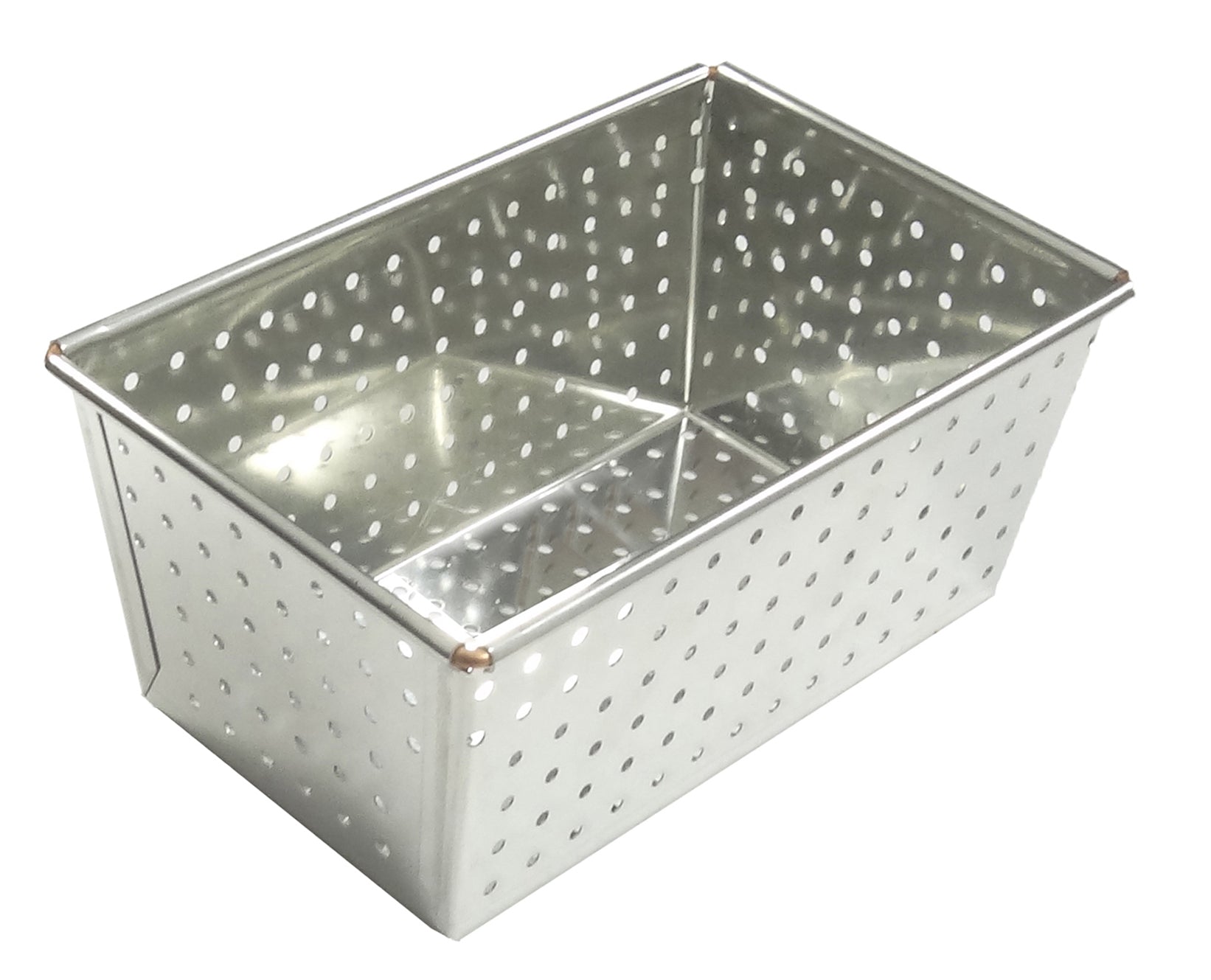Louis Tellier Gobel Tin Perforated Bread Pan 10 5/8'' X 3 1/8'' H (123690)