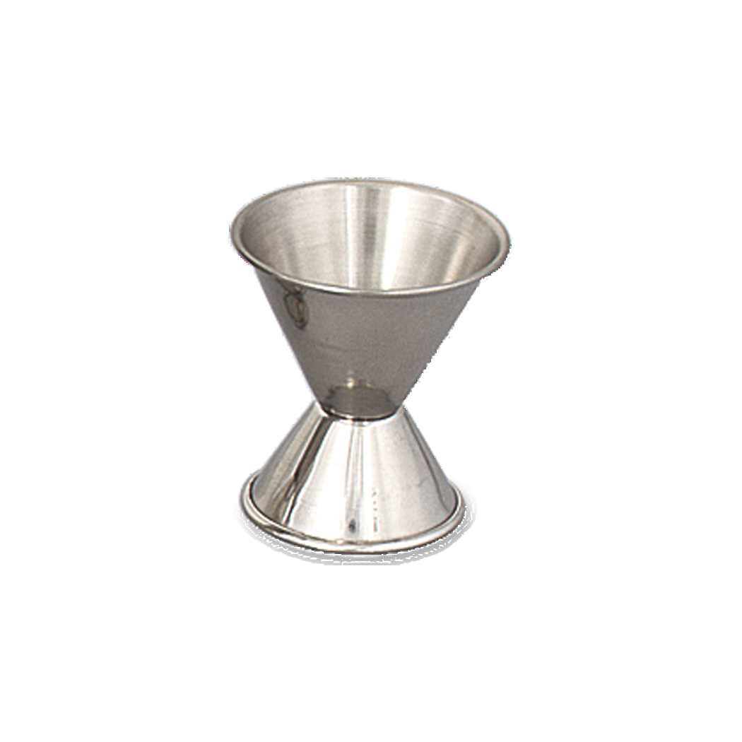 Browne Foodservice Double Jigger SS 0.5/1oz 1290 (Pack of 12)