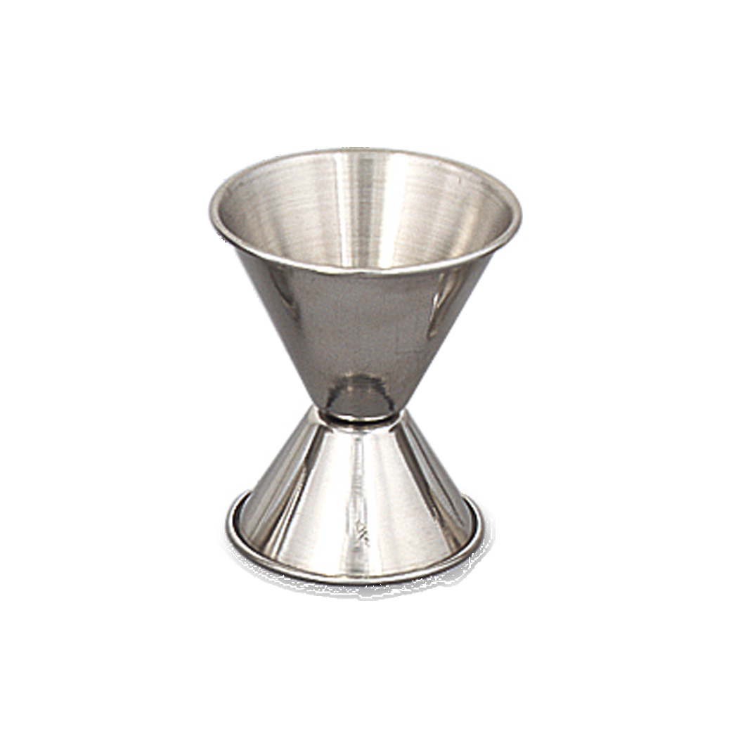 Browne Foodservice Double Jigger SS 0.75oz/1.5oz 1291 (Pack of 12)