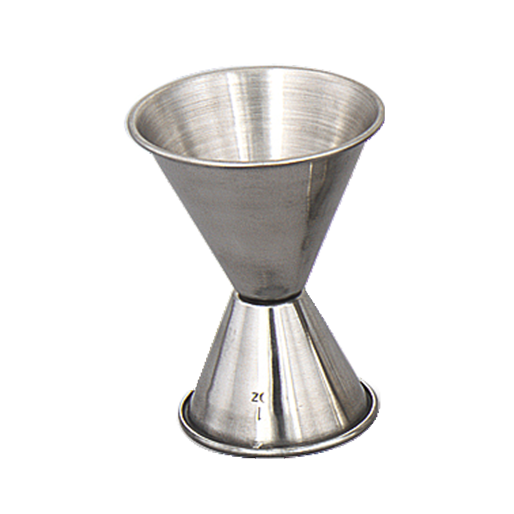 Browne Foodservice Double Jigger SS 1oz/2oz 1293 (Pack of 12)