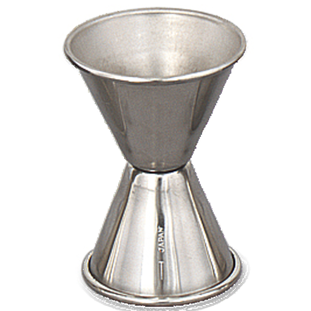 Browne Foodservice Double Jigger SS 1oz/1.25oz 1295 (Pack of 12)