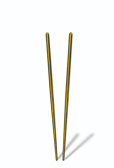 Chopsticks 2 Pcs Oro BY Mepra (Pack of 12) 10001128O