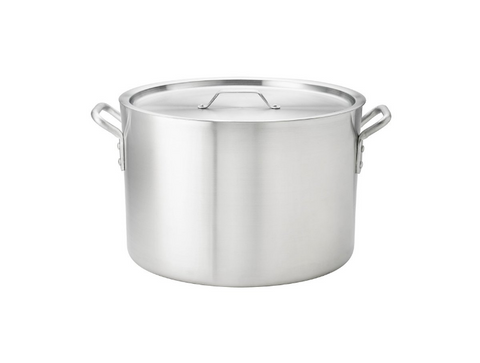 Browne Thermalloy Stock Pot, 60qt/56.8l,17.3x16"/44x40.6cm, Heavy Weight, Aluminum Nsf (5814160)