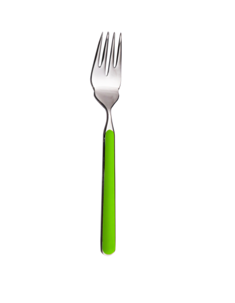 Table Fish Fork Acid Green Fantasia By Mepra (Pack of 12) 10E61121