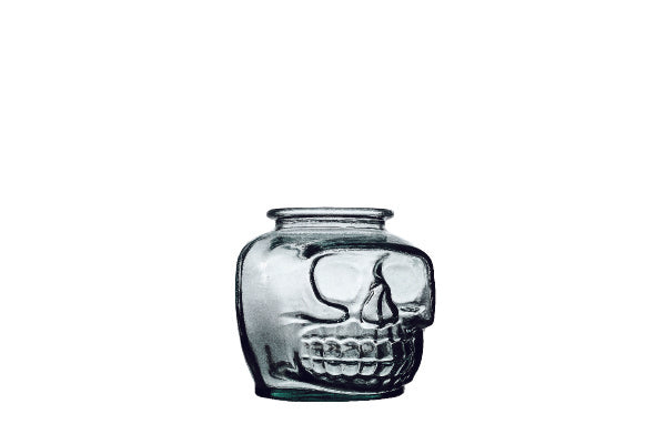 Hospitality Brands Skull Glass Jar/Shared Cocktail (Pack of 6) HGH5966-006