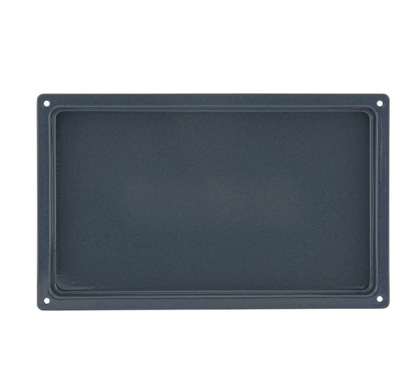 Browne Foodservice Thermalloy Combi Roast Pan, Full Size 20.75x12.75x1.5"/52.7x32.4x3.8cm, Steel, 20ga, Granite Enamel (576202)