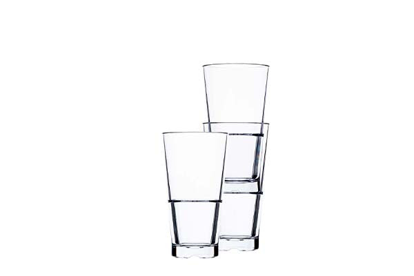 Hospitality Brands Bold Drinkware Club Stack Hi-Ball 1dz/cs HUF083-012