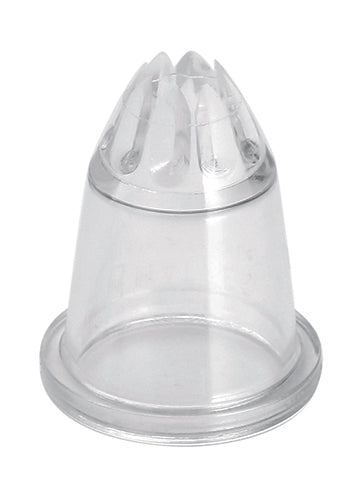Matfer Bourgeat Scalloped Tips Polycarbonate Pack of 6(166007 )
