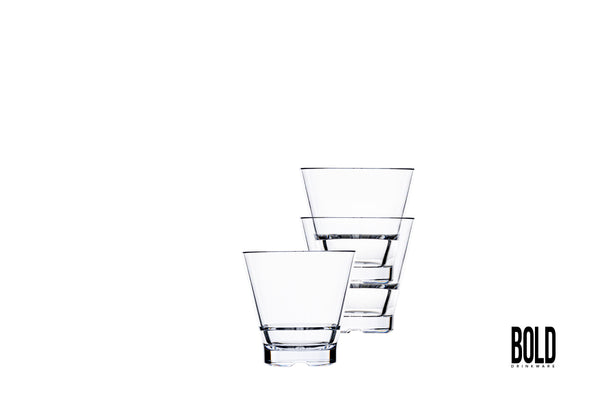 Hospitality Brands Bold Drink ware Club Stack Double Old Fashioned 1dz/cs HUF081-012