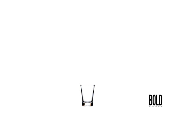 Hospitality Brands Bold Drinkware Caliber Shot 1dz/cs (HUF098-012)