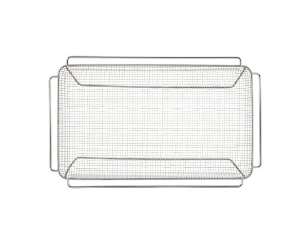 Browne Foodservice Thermalloy Combi Fry Tray 1.5" Deep Wire Mesh Stainless Steel Pack of 3(576204)
