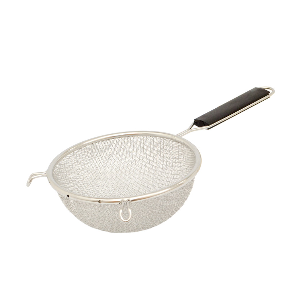 Browne Foodservice Single Mesh Strainer Fine 7.25"/18.4cm 19097 (Pack of 4)