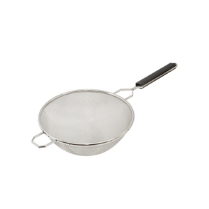 Browne Foodservice Single Mesh Strainer Medium 7.25"/18.4cm 19197 (Pack of 4)