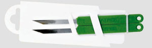 Matfer Bourgeat Stainless Steel Dough Blade/Bread Lames, Pack of 2 120054