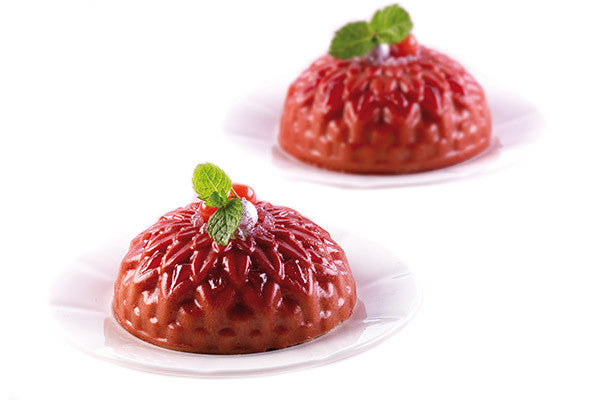 Louis Tellier Silikomart - Big Dahlia Red Mold Packed (SF078)