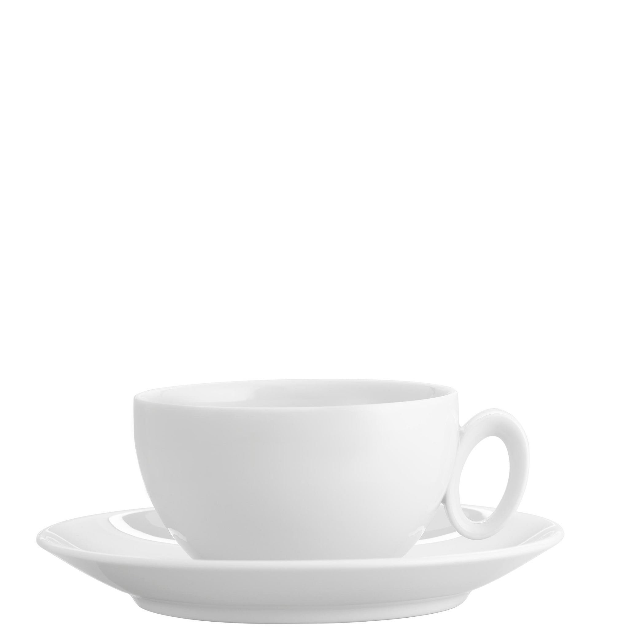 VISTA ALEGRE  Broadway White Breakfast Cup W/ Saucer - Item (21085923)