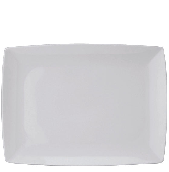 VISTA ALEGRE  Carre White Rectangular Plate 38 X 28 Cm - Item 21090488