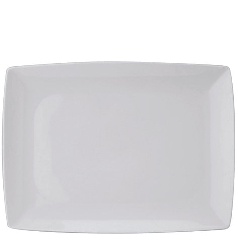 VISTA ALEGRE  Carre White Rectangular Plate 38 X 28 Cm - Item 21090488