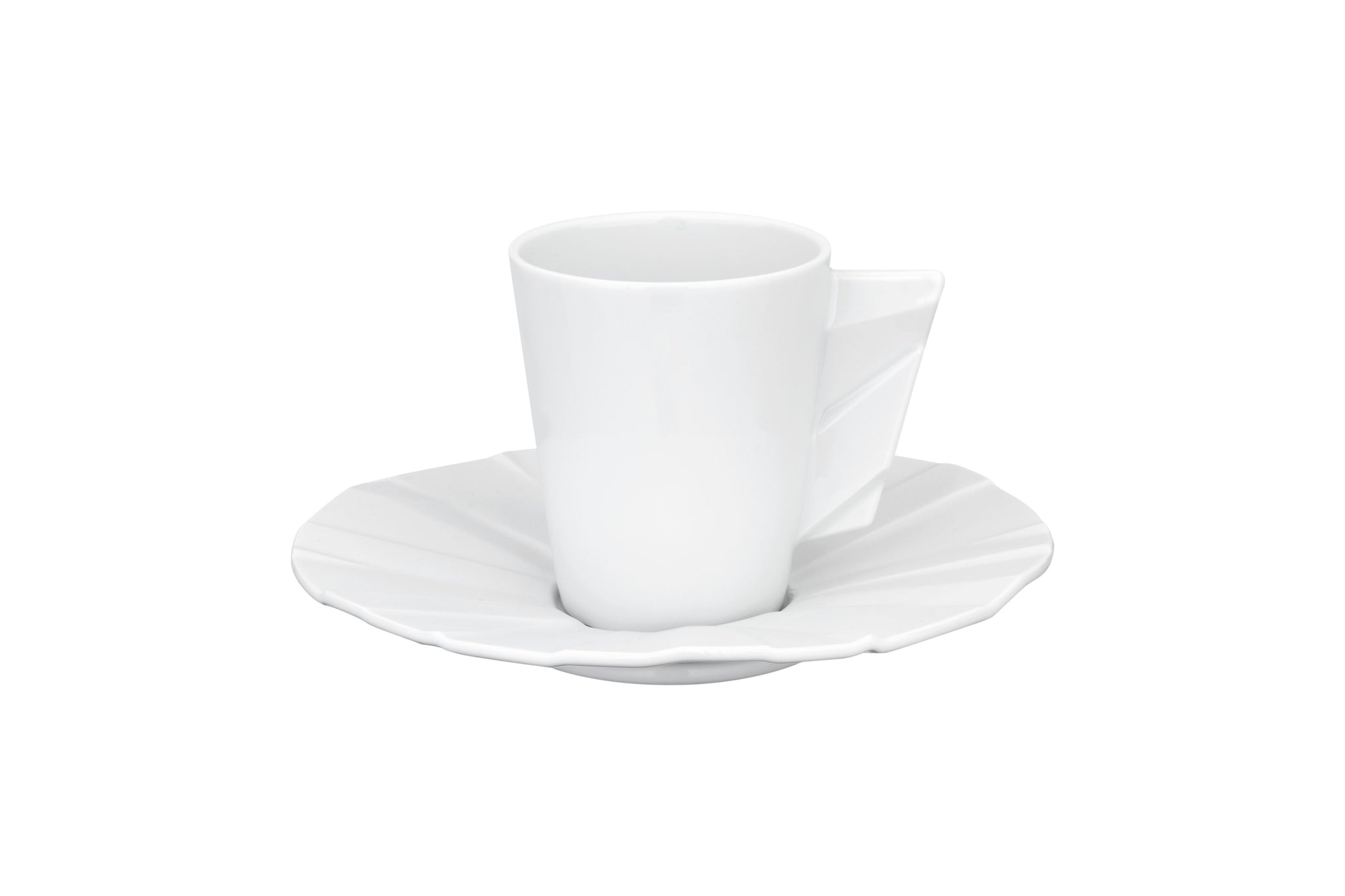Vista Alegre Matrix Biscuit Coffee Cup & Saucer - Item (21115740)