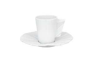 Vista Alegre Matrix Biscuit Coffee Cup & Saucer - Item (21115740)