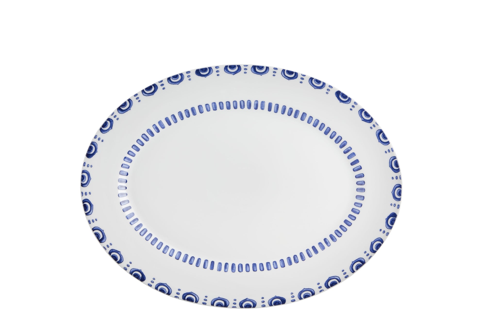 VISTA ALEGRE  Azure Lux Oval Platter 35 - Item (21118587)