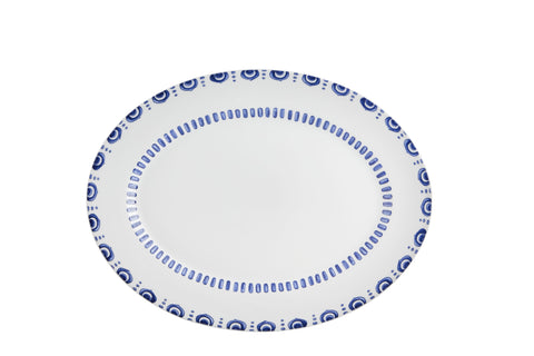 VISTA ALEGRE  Azure Lux Oval Platter 35 - Item 21118587
