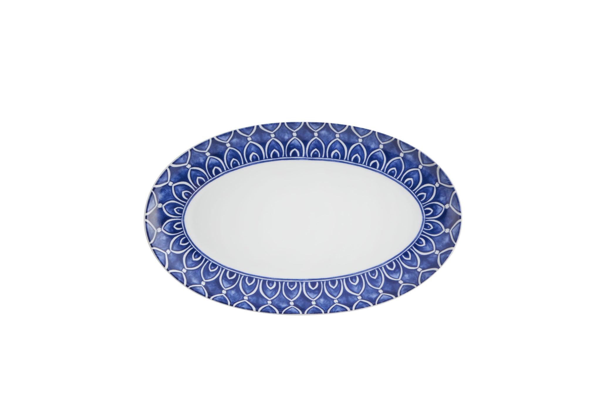 VISTA ALEGRE  Azure Lux Oval Platter 29 X 18 - Item 21120454