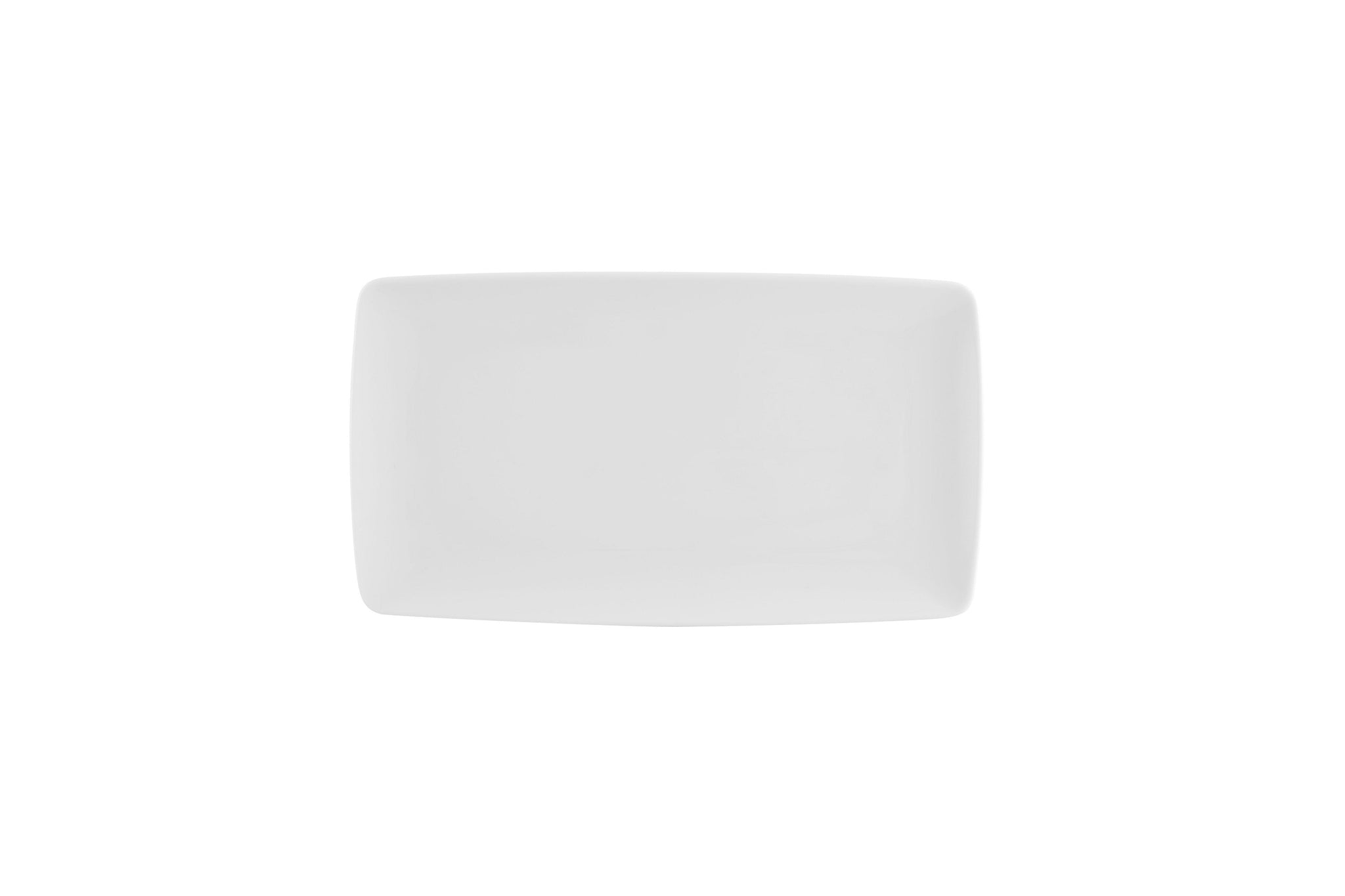 VISTA ALEGRE  Carre White Rectangular Dinner Plate 21 - Item (21129090)