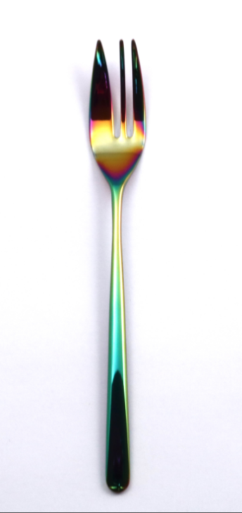 Rainbow Cake/Oyster Fork Linea By Mepra Pack of 12 (10991115)
