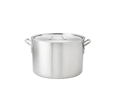 Browne Foodservice THERMALLOY 8qt HD Aluminum Stock Pan Tapered NSF 5814108