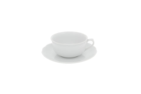 VISTA ALEGRE  Bragança White Coffee Cup With Saucer 10C Item (22000169)
