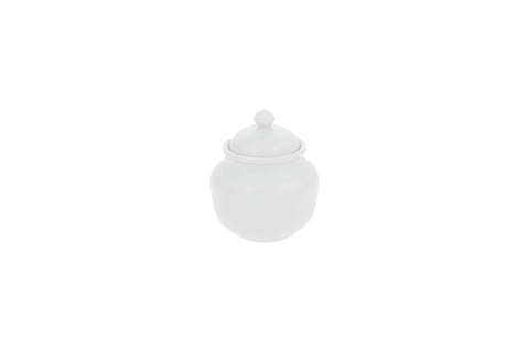 VISTA ALEGRE  Bragança White Sugar Bowl W/ Lid - Item (22000174)