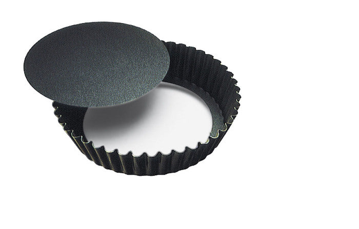 Louis Tellier Gobel Deep Loose Base Fluted Cake Mold Dia 5 1/2'' X 1 1/2''H (224820)