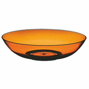 AMBER Polycarbonate Bowl; Transparent Colors B Mepra 230554A (Pack of 12)