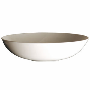 WHITE Polycarbonate Bowl; Solid Colors, Black or White By Mepra 230554P (Pack of 12)