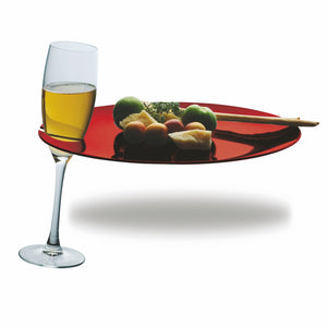 GARNET Polycarbonate Party Tray; Transparent Colors By Mepra (230555G)