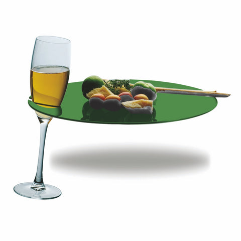 EMERALD Polycarbonate Party Tray; Transparent Colors By Mepra (230555S)