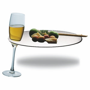 TRANSPARENT Polycarbonate Party Tray; Transparent Colors By Mepra (230555W)