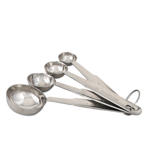 Browne Foodservice SS Heavy Duty Measuring Spoon Set 2316EH (Pack of 12)