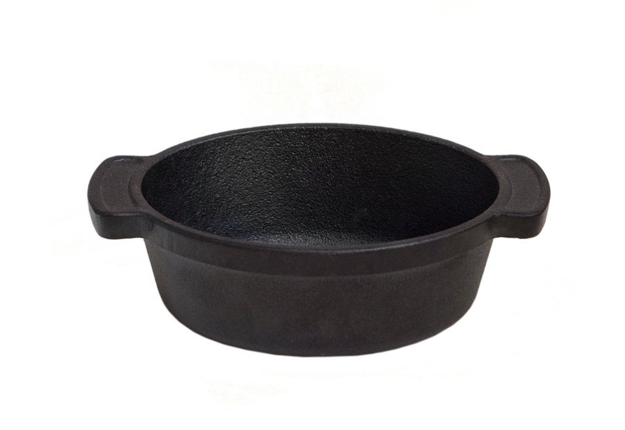 Browne Foodservice THERMALLOY Cast Iron Traditional Mini Oval 11.5 oz - 340 ml 573759