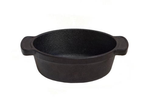 Browne Foodservice THERMALLOY Cast Iron Traditional Mini Oval 11.5 oz - 340 ml 573759