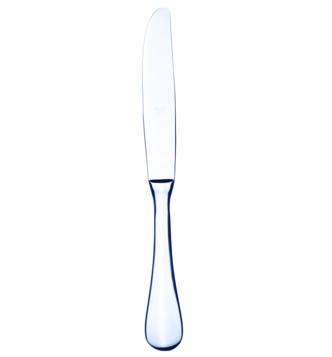Roma Table Knife Solid Handle By Mepra (Pack of 12) 10141103