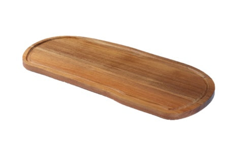 On The Table  OTT Rough-cut Large Serving Board With Juice Groove Iitem 251