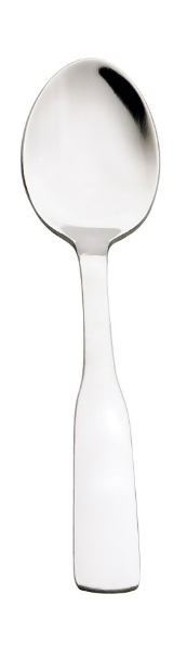 Browne Foodservice ELEGANCE Teaspoon 18/0 SS 6"/15.2cm 502723 (Pack of 12)