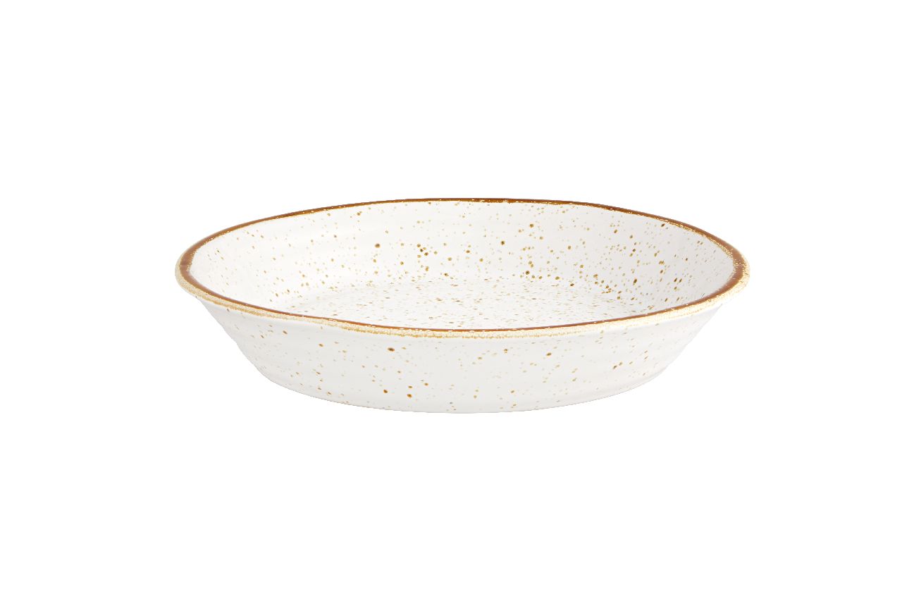 Vista Alegre Rustic Blend White	Deep Plate 1 WH - Item (27020961)