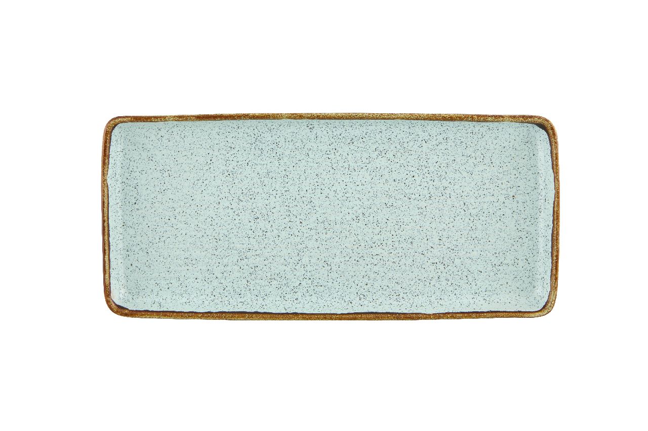 VISTA ALEGRE Rustic Blend Turquoise Rectangular Tray 36,5 Turq- Item (27020969)